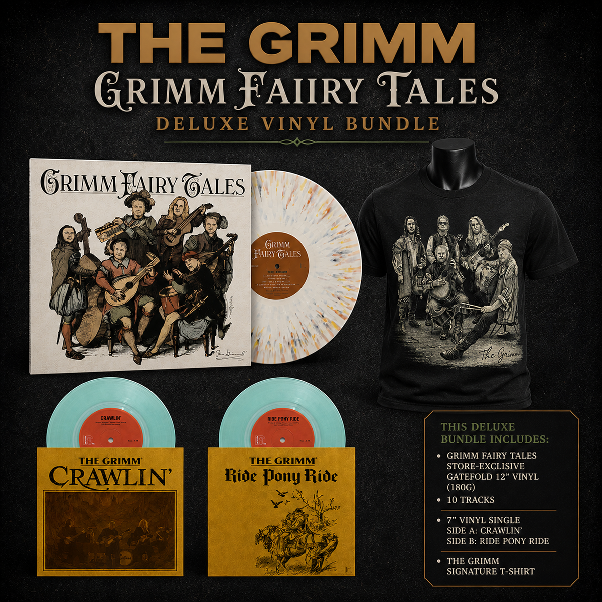 Grimm Fairy Tales Deluxe Vinyl Bundle